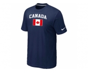 Nike 2014 Olympics Canada Flag Collection Locker Room T-Shirt D.Blue