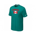 Nike 2014 Olympics Canada Flag Collection Locker Room T-Shirt Green