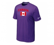 Nike 2014 Olympics Canada Flag Collection Locker Room T-Shirt Purple