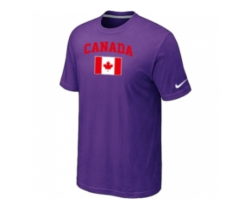 Nike 2014 Olympics Canada Flag Collection Locker Room T-Shirt Purple