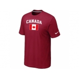 Nike 2014 Olympics Canada Flag Collection Locker Room T-Shirt Red