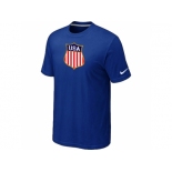 Nike Team USA Hockey Winter Olympics KO Collection Locker Room T-Shirt Blue