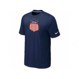 Nike Team USA Hockey Winter Olympics KO Collection Locker Room T-Shirt D.Blue