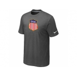 Nike Team USA Hockey Winter Olympics KO Collection Locker Room T-Shirt D.Grey