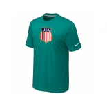 Nike Team USA Hockey Winter Olympics KO Collection Locker Room T-Shirt Green