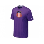 Nike Team USA Hockey Winter Olympics KO Collection Locker Room T-Shirt Purple