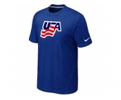 Nike USA Graphic Legend Performance Collection Locker Room T-Shirt Blue