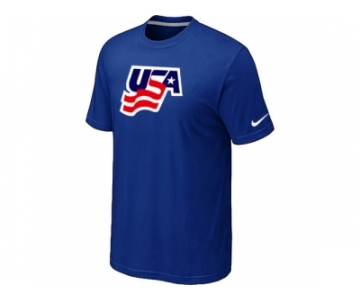 Nike USA Graphic Legend Performance Collection Locker Room T-Shirt Blue