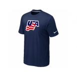 Nike USA Graphic Legend Performance Collection Locker Room T-Shirt D.Blue