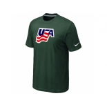 Nike USA Graphic Legend Performance Collection Locker Room T-Shirt D.Green