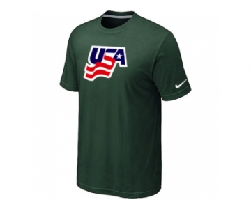 Nike USA Graphic Legend Performance Collection Locker Room T-Shirt D.Green