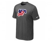 Nike USA Graphic Legend Performance Collection Locker Room T-Shirt D.Grey