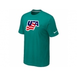 Nike USA Graphic Legend Performance Collection Locker Room T-Shirt Green