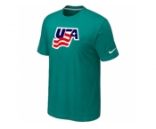 Nike USA Graphic Legend Performance Collection Locker Room T-Shirt Green