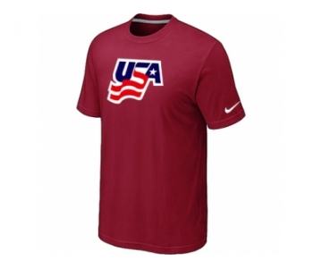 Nike USA Graphic Legend Performance Collection Locker Room T-Shirt Red