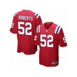 Men Nike New England Patriots #52 Elandon Roberts Game Red Alternate NFL Jersey