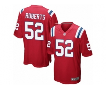 Men Nike New England Patriots #52 Elandon Roberts Game Red Alternate NFL Jersey