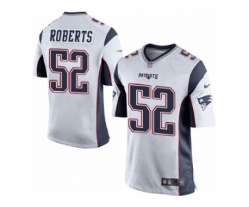 Men Nike New England Patriots #52 Elandon Roberts Game White NFL Jersey