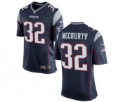 Men's Nike New England Patriots #32 Devin McCourty Game Navy Blue Team Color NFL Jersey