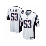 Men's Nike New England Patriots #53 Kyle Van Noy Game White NFL Jersey