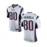 Men's Nike New England Patriots #80 Danny Amendola Game White NFL Jersey