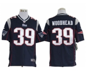 nike nfl jerseys New England Patriots #39 Danny Woodhead Blue [Game]