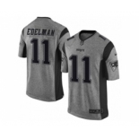 nike nfl jerseys new england patriots #11 edelman gray[game]