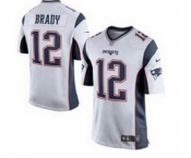 nike nfl jerseys new england patriots #12 tom brady white[2015 New game]