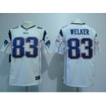 nike nfl jerseys new england patriots #83 welker white[game]