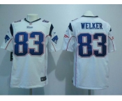 nike nfl jerseys new england patriots #83 welker white[game]