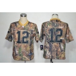 NIKE NFL Jerseys  New England Patriots #12 Tom Brady Camo [Elite]