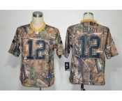 NIKE NFL Jerseys  New England Patriots #12 Tom Brady Camo [Elite]