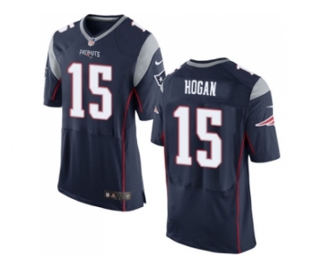 Nike New England Patriots #15 Chris Hogan Navy Blue Team Color Men's Stitched NFL Elite Jersey