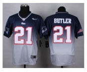 Nike New England Patriots #21 butler blue jerseys[Drift II Fashion Elite]