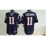 nike nfl jerseys new england patriots #11 edelman blue[2015 new Elite]