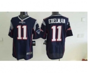 nike nfl jerseys new england patriots #11 edelman blue[2015 new Elite]