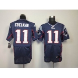 nike nfl jerseys new england patriots #11 edelman blue[Elite]