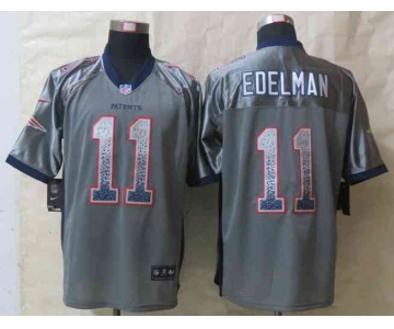 nike nfl jerseys new england patriots #11 edelman grey[Elite drift fashion]