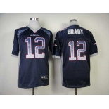 nike nfl jerseys new england patriots #12 brady blue[Elite drift fashion]