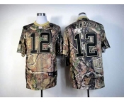 nike nfl jerseys new england patriots #12 brady camo[Elite]