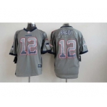 nike nfl jerseys new england patriots #12 tom brady grey[Elite drift fashion]