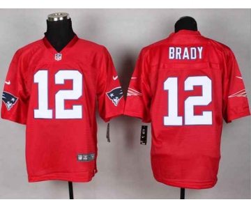 nike nfl jerseys new england patriots #12 tom brady red[Elite]