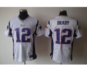 nike nfl jerseys new england patriots #12 tom brady white[elite]