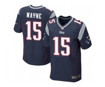 nike nfl jerseys new england patriots #15 reggie wayne blue[Elite]