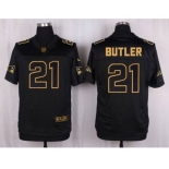 nike nfl jerseys new england patriots #21 butler black gold collection[Elite][butler]