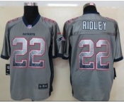 nike nfl jerseys new england patriots #22 stevan ridley grey[Elite drift fashion]