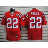 nike nfl jerseys new england patriots #22 stevan ridley red[Elite 50th Patch]