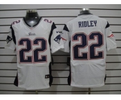 nike nfl jerseys new england patriots #22 stevan ridley white[Elite]