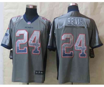 nike nfl jerseys new england patriots #24 revis grey[Elite drift fashion]