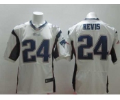 nike nfl jerseys new england patriots #24 revis white[Elite]